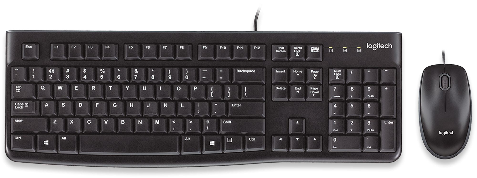 Logitech MK120 Wired Keyboard and Mouse Logitech MK120 Wired Keyboard and Mouse